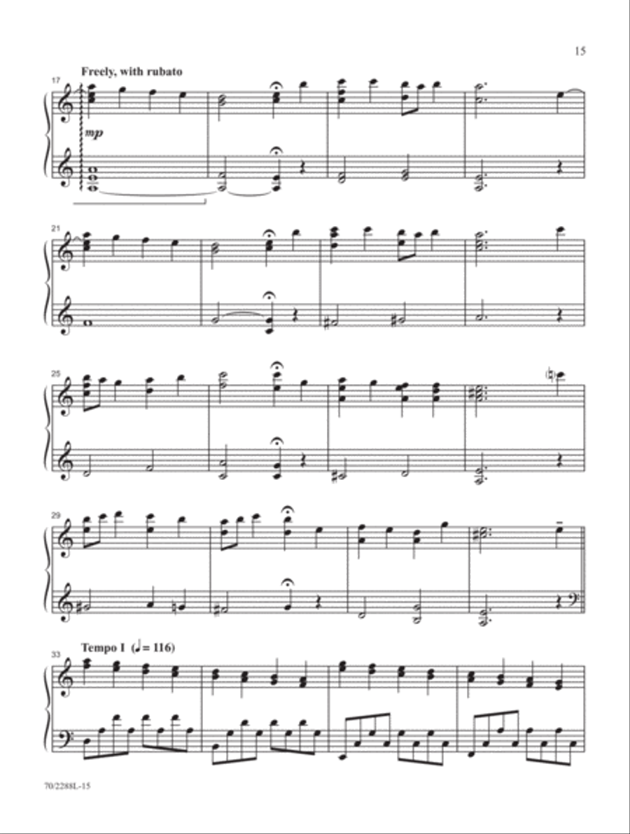 Cherish the Cross Cherish the Cross Piano Solo scores gallery preview page 7