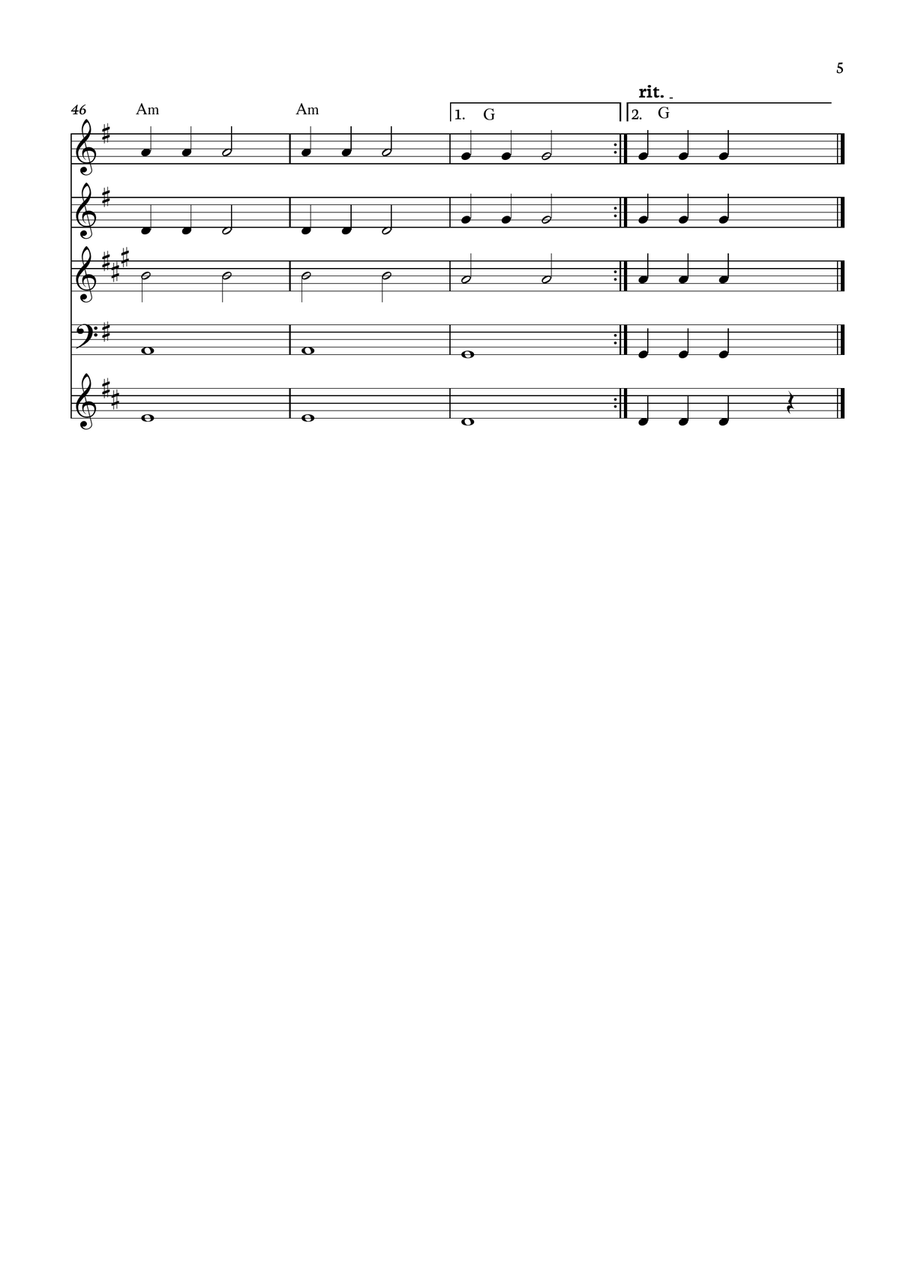 Yellow Submarine Woodwind Quintet scores gallery preview page 5