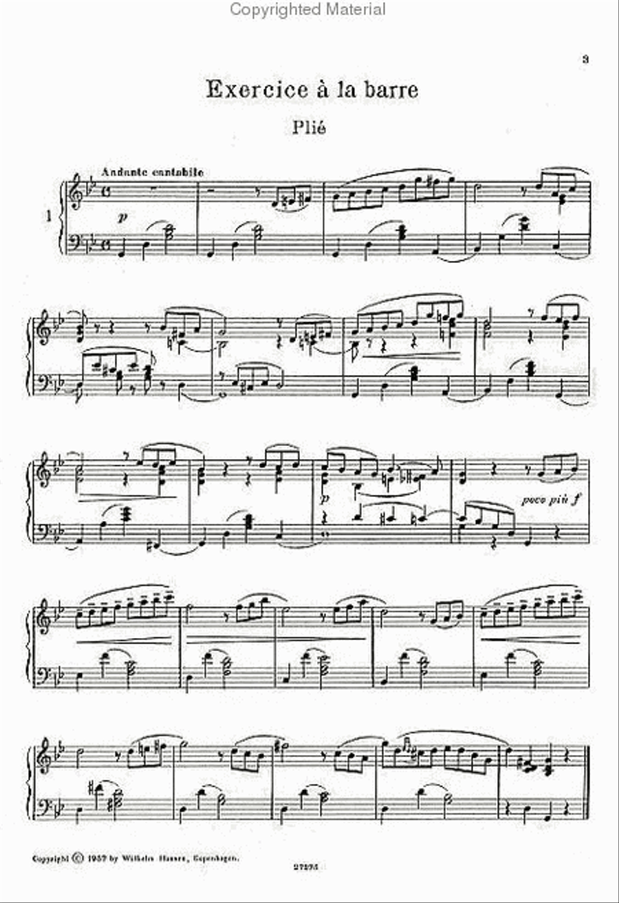 40 Pieces for Ballet Piano Solo scores gallery preview page 2