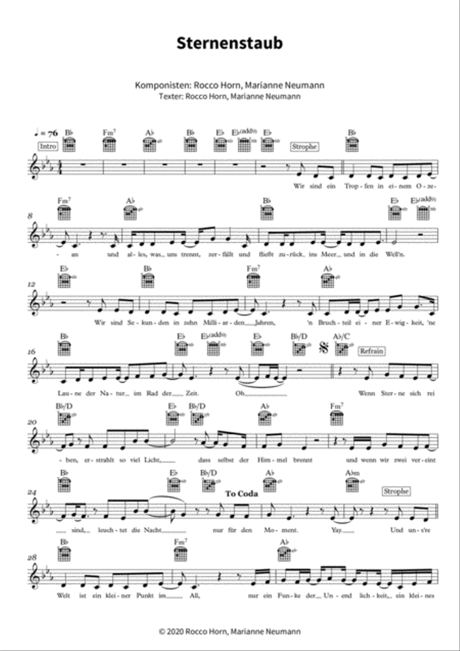 Sternenstaub Score scores gallery preview page 3
