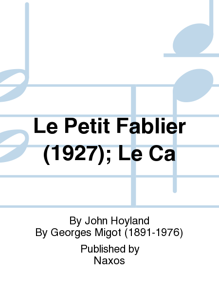 Le Petit Fablier (1927); Le Ca