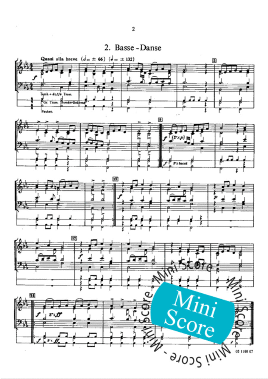 Danserye Concert Band scores gallery preview page 8