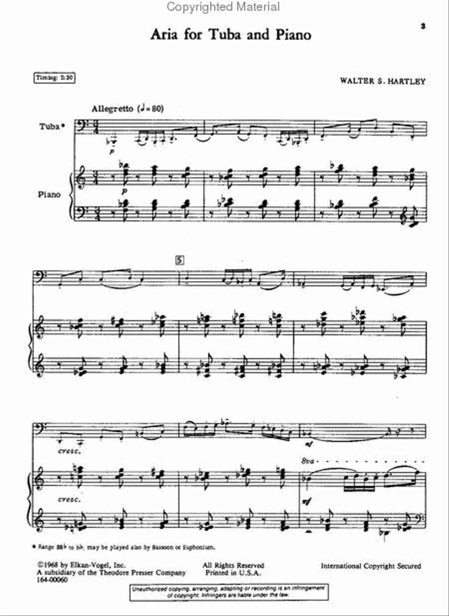 Aria Aria Chamber Music scores gallery preview page 2