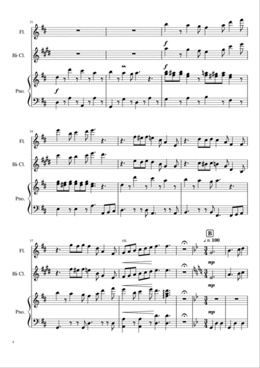 The Joyful Bunny Small Ensemble scores gallery preview page 4