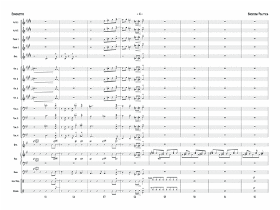 Backrow Politics: Score Jazz Ensemble scores gallery preview page 6