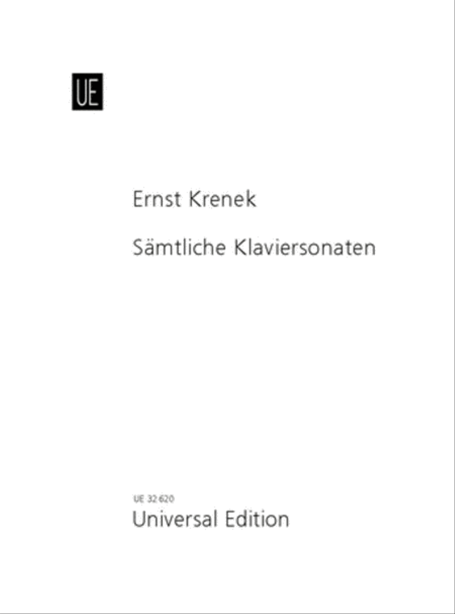 Complete Piano Sonatas Complete Piano Sonatas Piano Solo scores gallery preview page 1