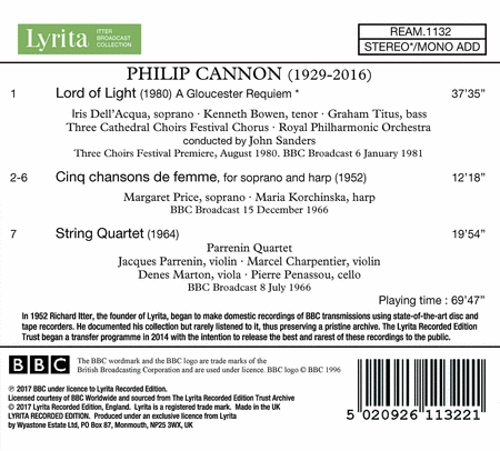 Philip Cannon: Lord of Light