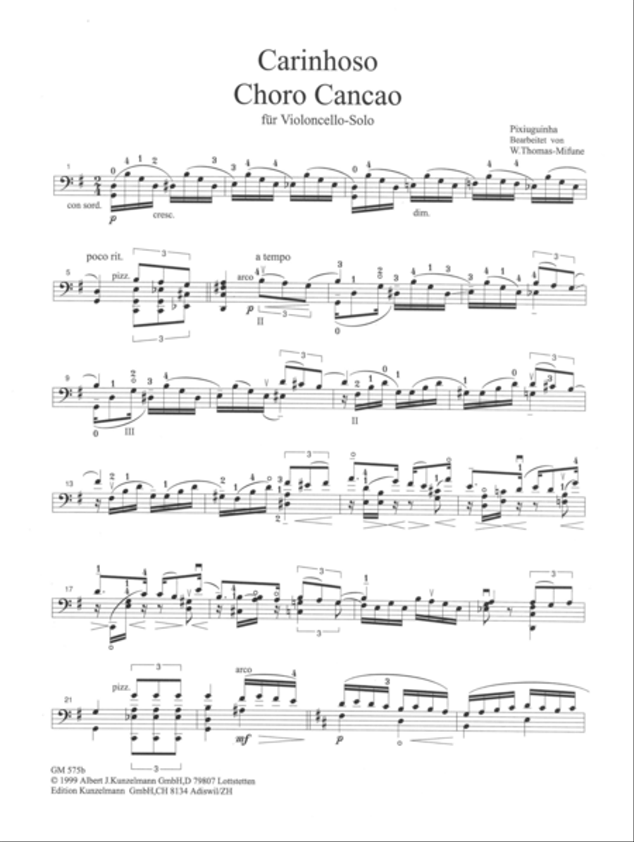Cello Brasil Cello Brasil Cello scores gallery preview page 2
