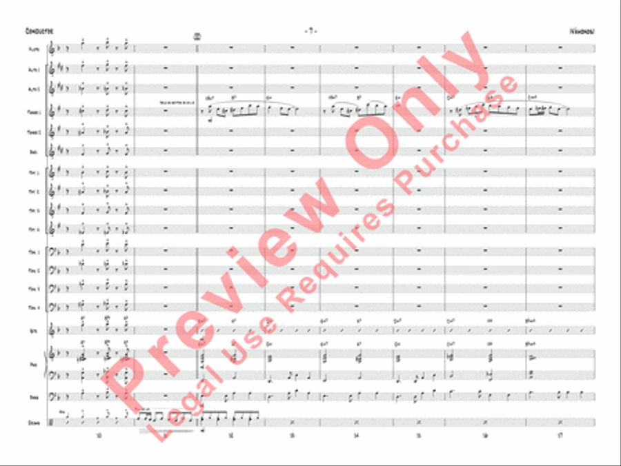 ¡Vámonos! Jazz Ensemble scores gallery preview page 8