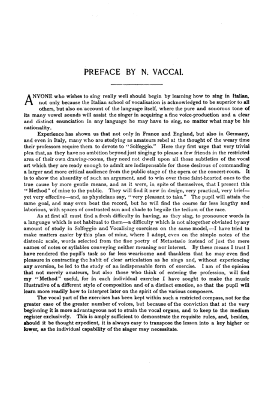 Practical Italian Vocal Method (Marzials) Voice scores gallery preview page 4