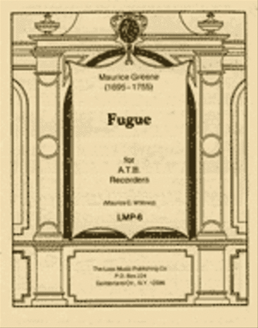 Fugue (Voluntary No. 4) Recorder scores gallery preview page 1