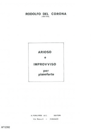 Book cover for Arioso e improvviso