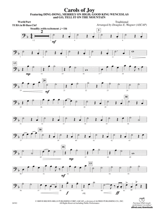 Carols of Joy: (wp) B-flat Tuba B.C.