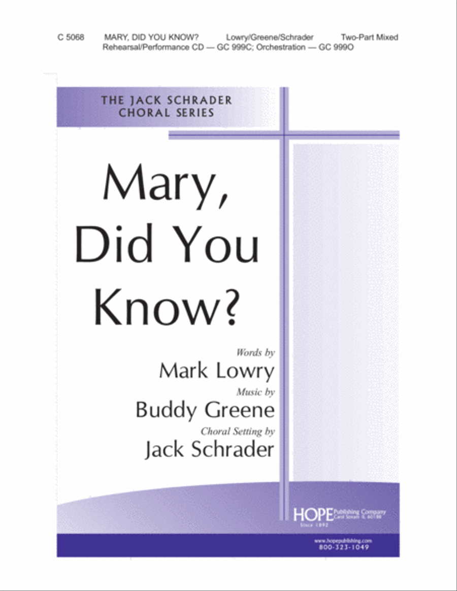 Mary, Did You Know?