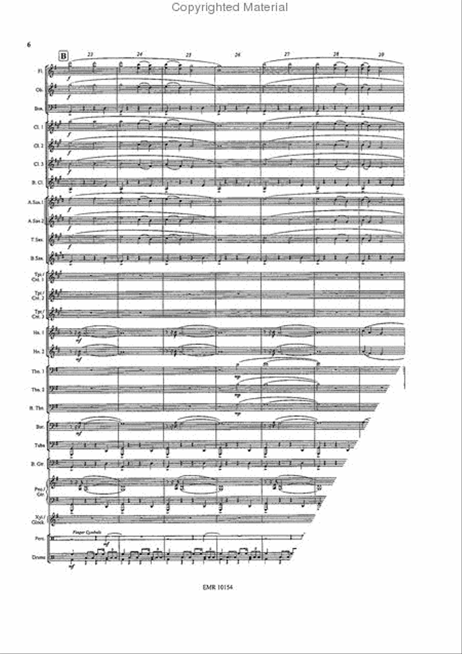 In A Persian Market Concert Band scores gallery preview page 6