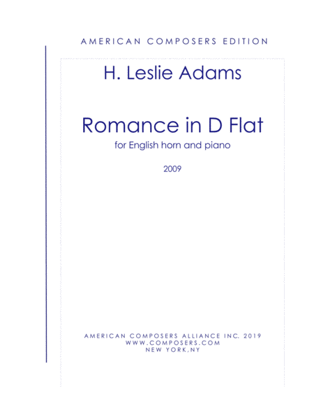 [Adams] Romance in D Flat