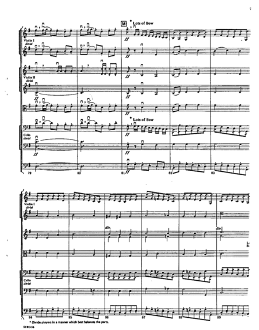 Slava! (Glory) Orchestra scores gallery preview page 6