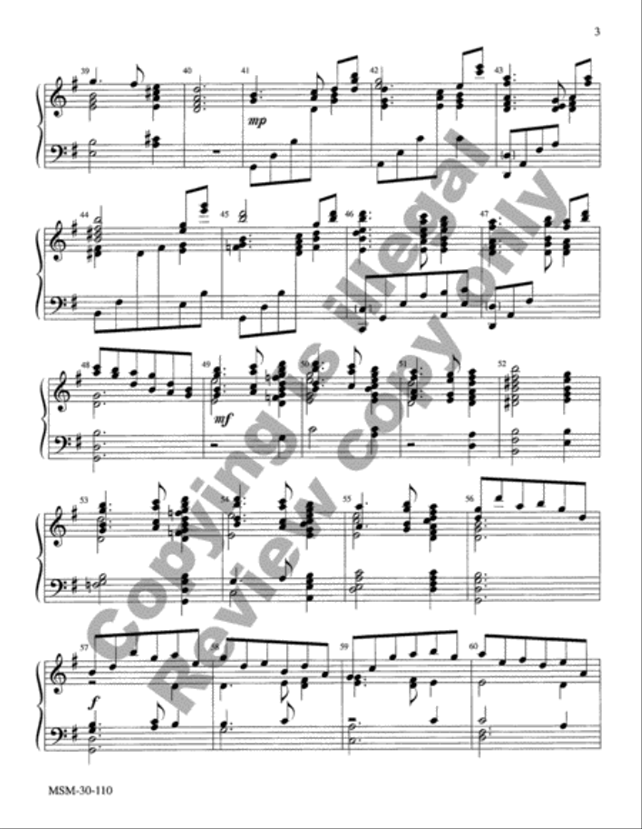 A Catalan Carol Handbell Choir scores gallery preview page 4