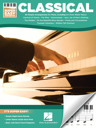 Book cover for Classical – Super Easy Songbook