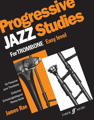 Book cover for Progressive Jazz Studies for Trombone, Book 1
