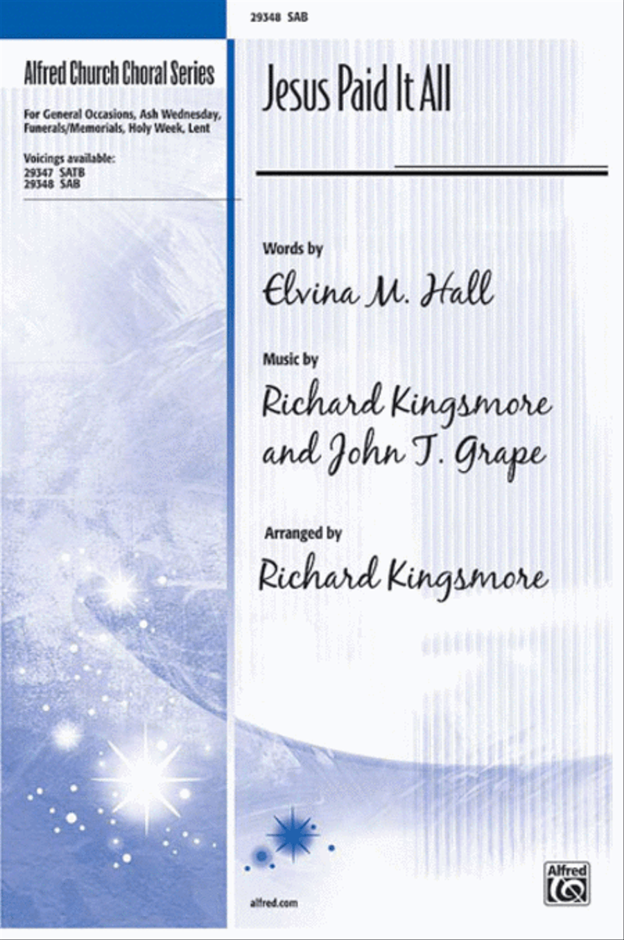 Jesus Paid It All Jesus Paid It All 3-Part scores gallery preview page 1
