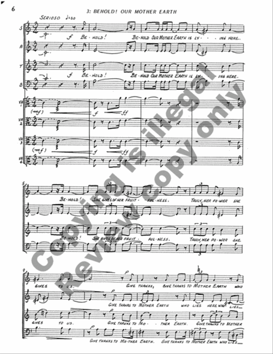 The Web of Life 4-Part scores gallery preview page 9