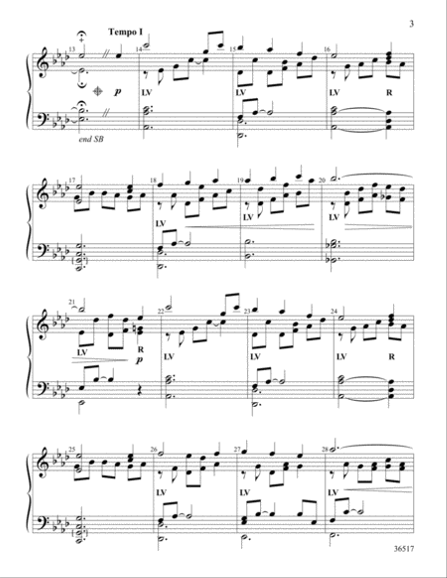 A Midnight Clear Handbell Choir scores gallery preview page 3