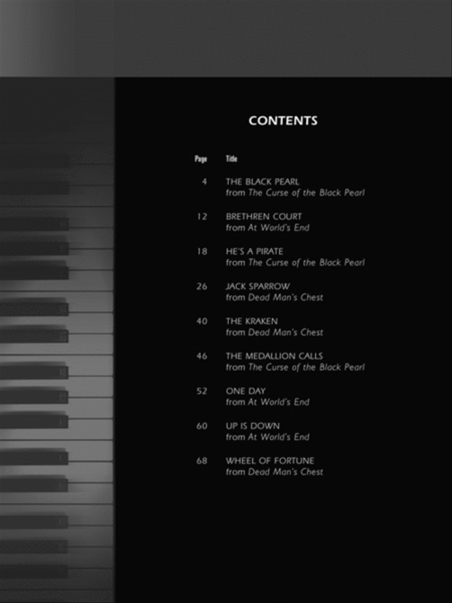 Pirates of the Caribbean 1 Piano, 4-Hands scores gallery preview page 4