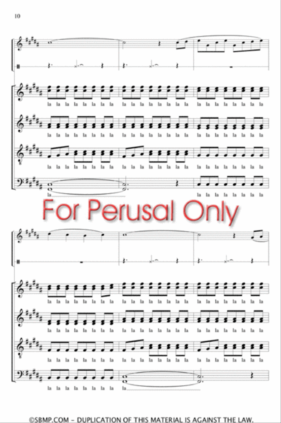 when god decided to invent - SATB Octavo 4-Part scores gallery preview page 10
