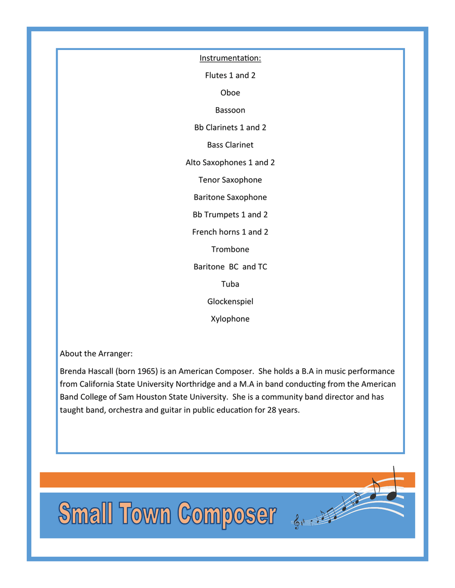 Interstellar Concert Band scores gallery preview page 2