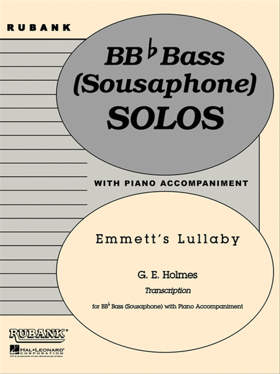 Emmett's Lullaby Tuba scores gallery preview page 1