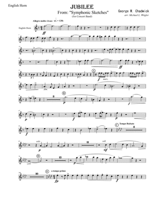 Chadwick: Jubilee (from Symphonic Sketches)