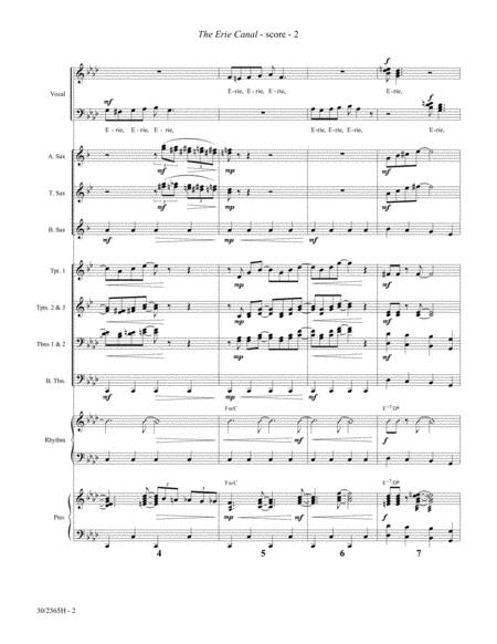 The Erie Canal - Instrumental Ensemble Score and Parts