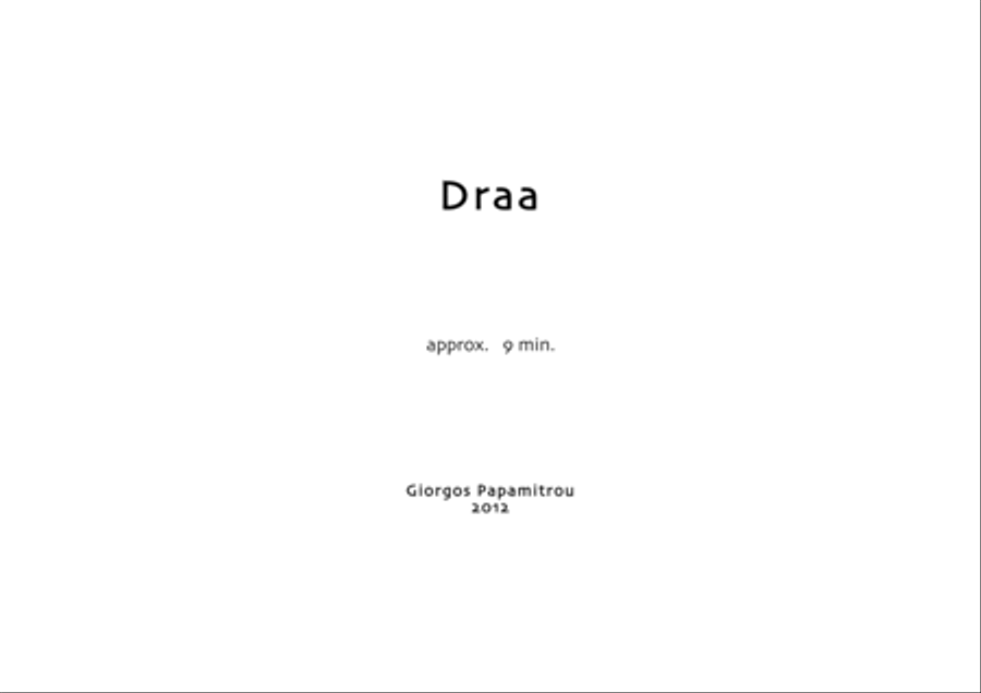 Draa 2 Pianos, 4-Hands scores gallery preview page 2