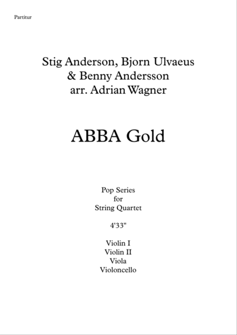Overture/prologue String Quartet scores gallery preview page 2