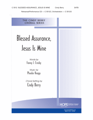 Book cover for Blessed Assurance, Jesus Is Mine-Digital Download