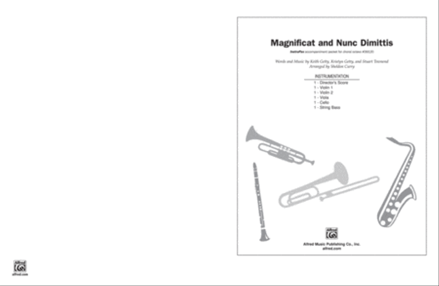 Magnificat & Nunc Dimittis Choir scores gallery preview page 1