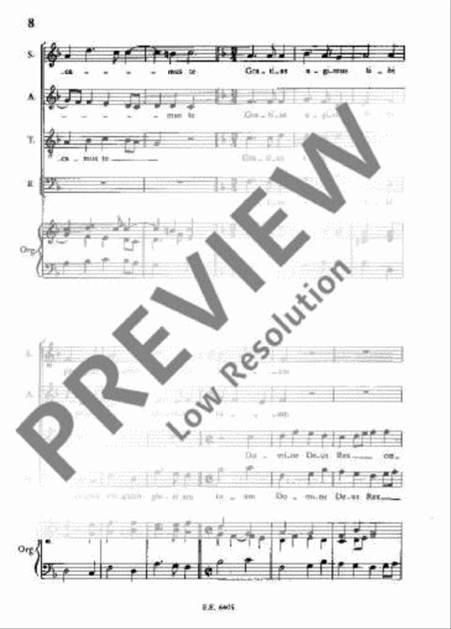 Messa Nr. II in F 4-Part scores gallery preview page 13