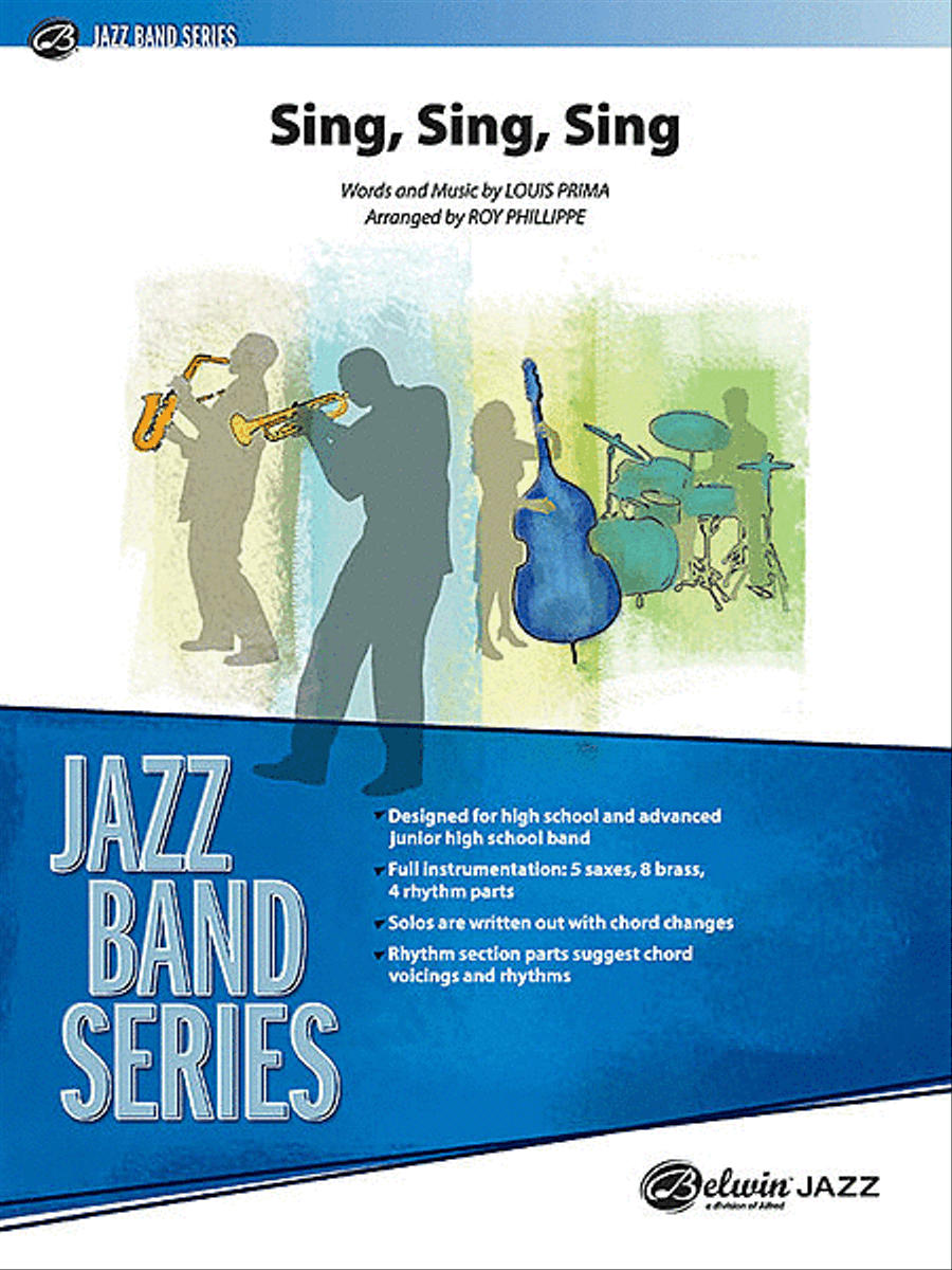 Sing, Sing, Sing Jazz Ensemble scores gallery preview page 1