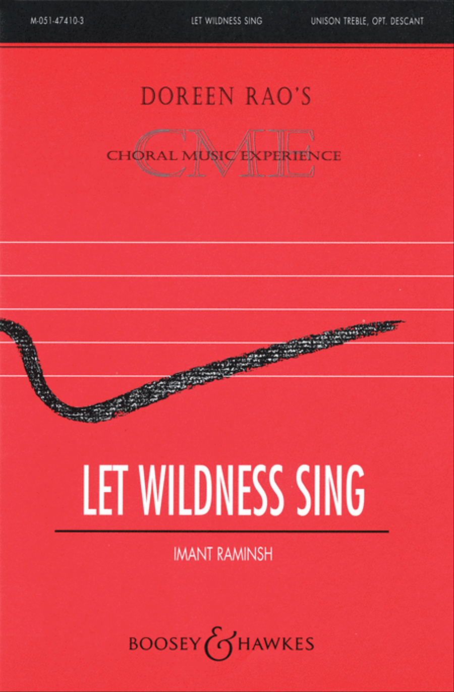 Let Wildness Sing Let Wildness Sing Unison Choir scores gallery preview page 1