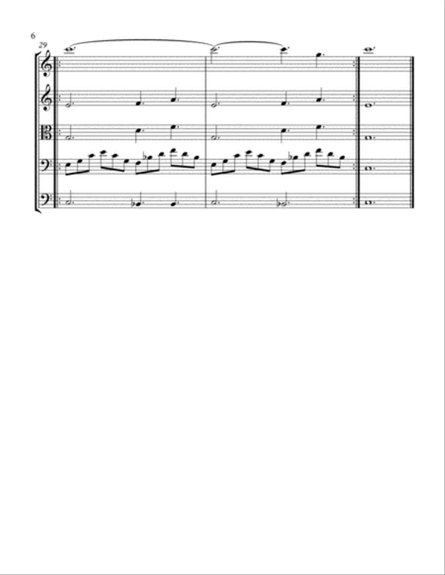 In My Room String Orchestra scores gallery preview page 6