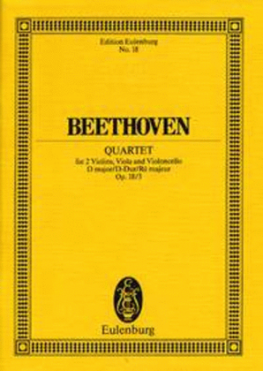 Book cover for String Quartet D major