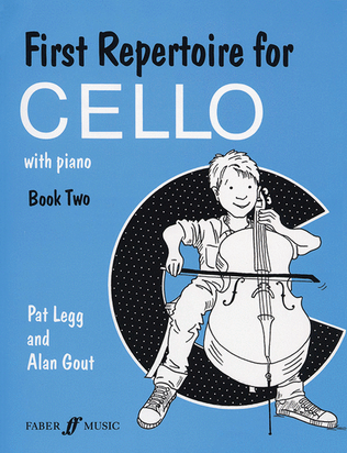 Book cover for First Repertoire for Cello, Book 2