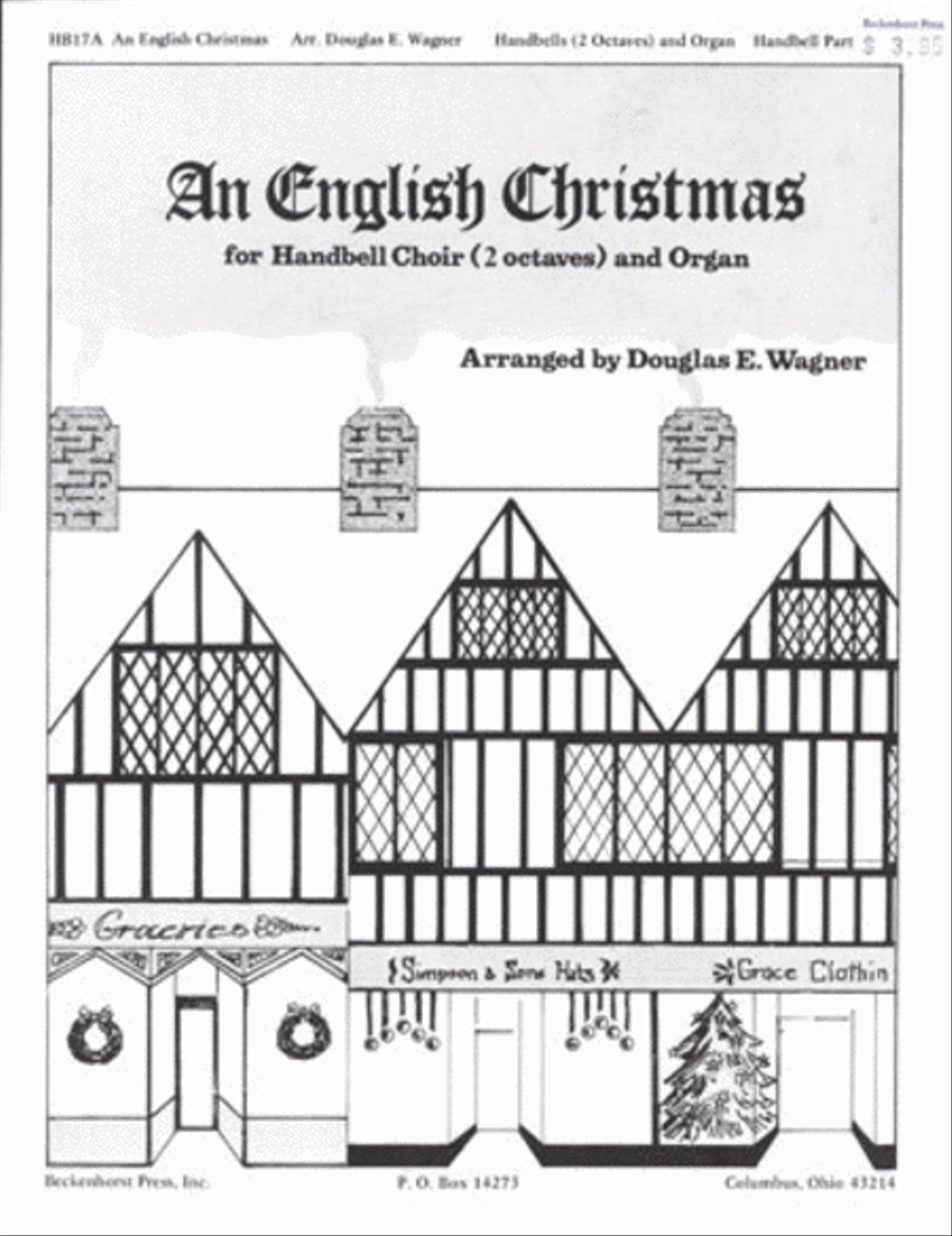 An English Christmas - 2 octaves - handbell part 2-Octaves scores gallery preview page 1