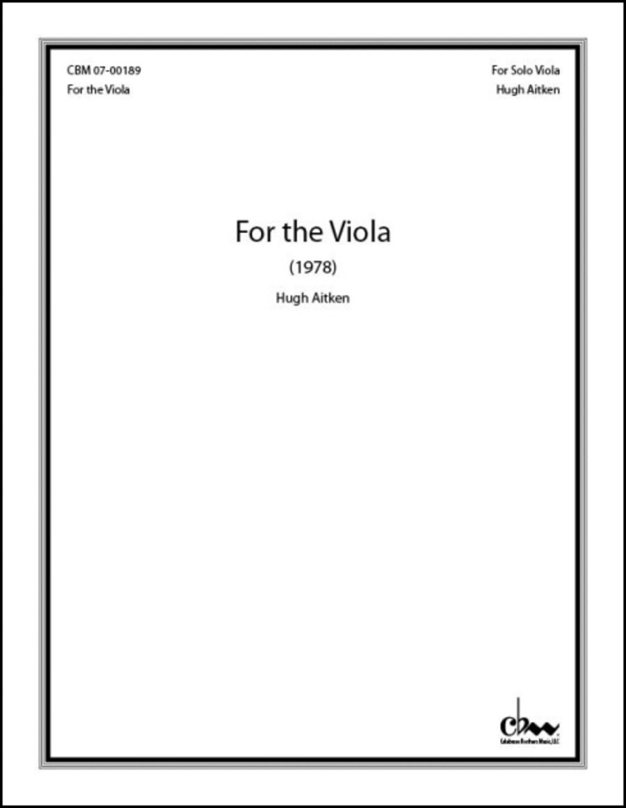 For the Viola