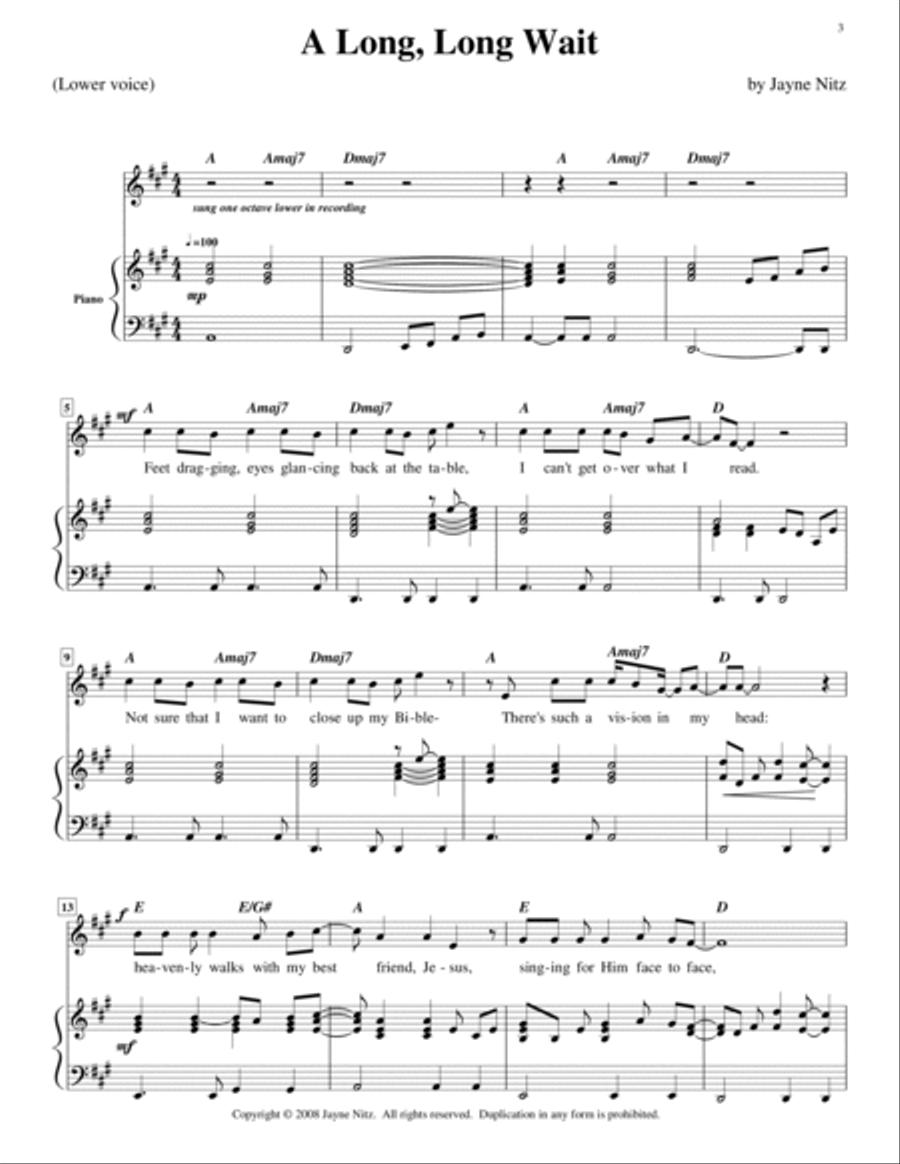 True Songs Songbook Volume 2 (low voice) Low Voice scores gallery preview page 3