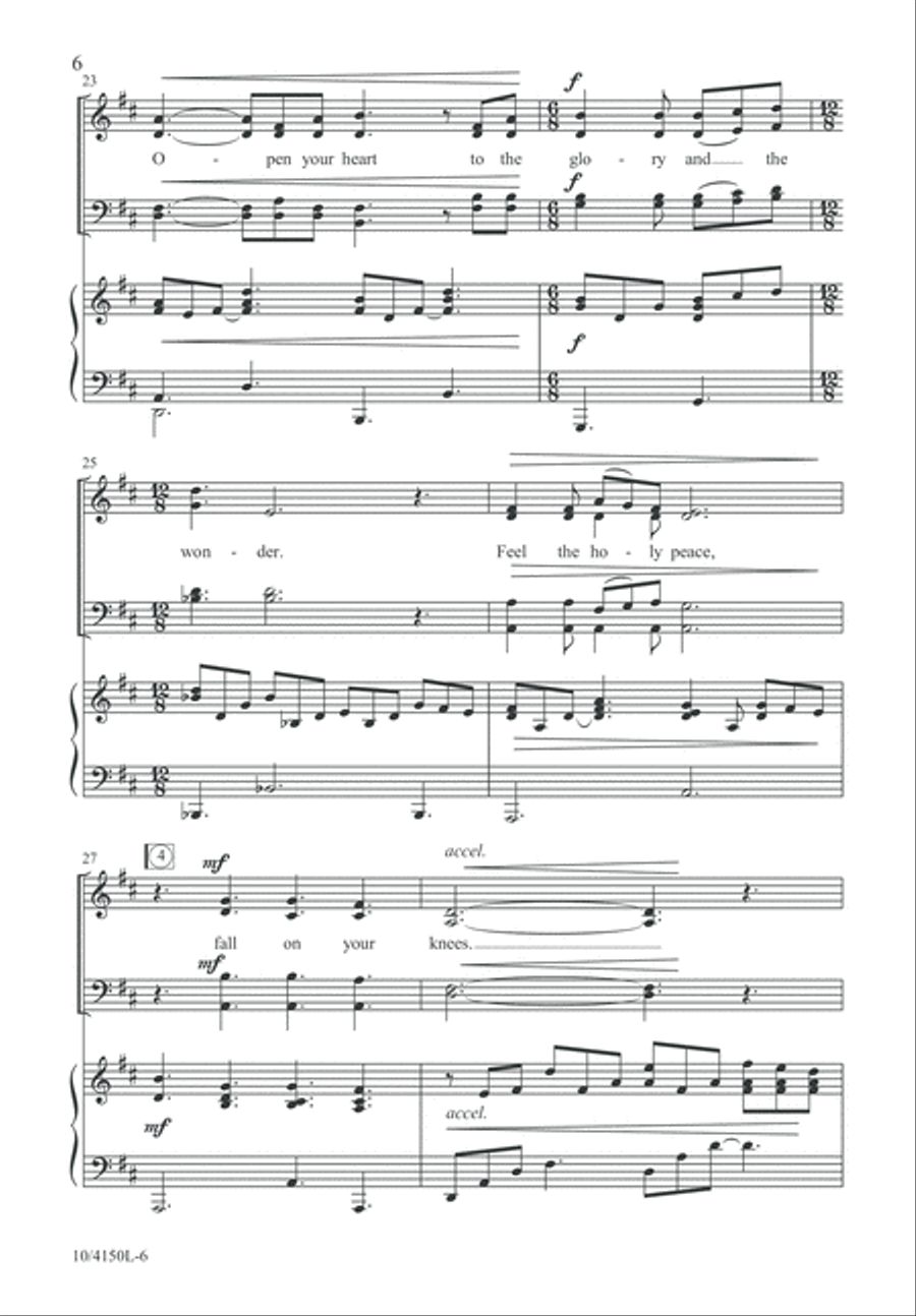 Fall on Your Knees 4-Part scores gallery preview page 6