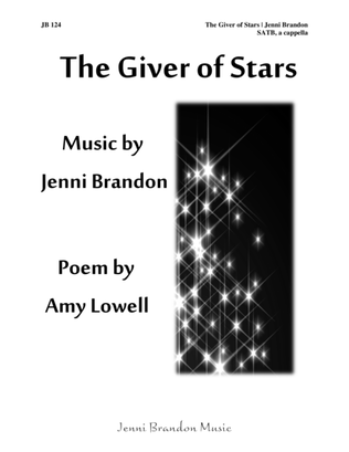 The Giver of Stars for SATB a cappella