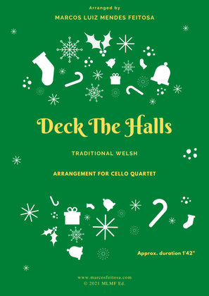 Deck The Halls - Cello Quartet