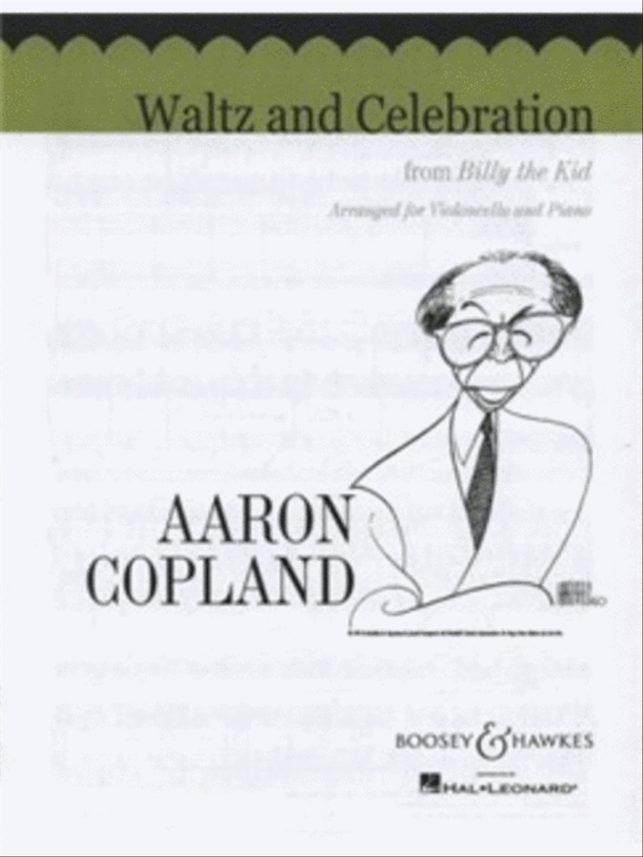 Waltz and Celebration (from Billy the Kid) Cello scores gallery preview page 1